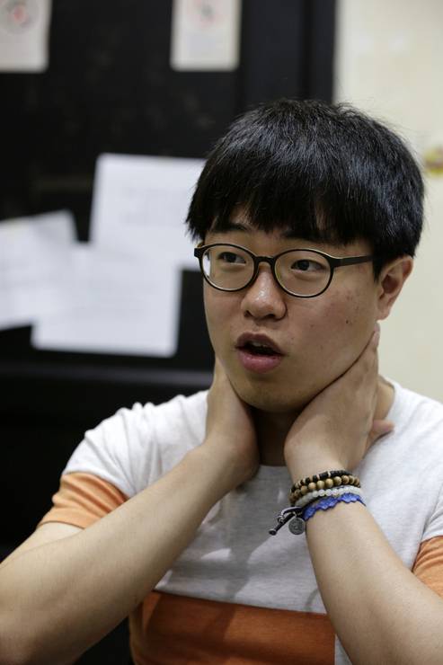 염동규 고려대 일반대학원 총학생회 학술국장. 김명진 기자 littleprince@hani.co.kr