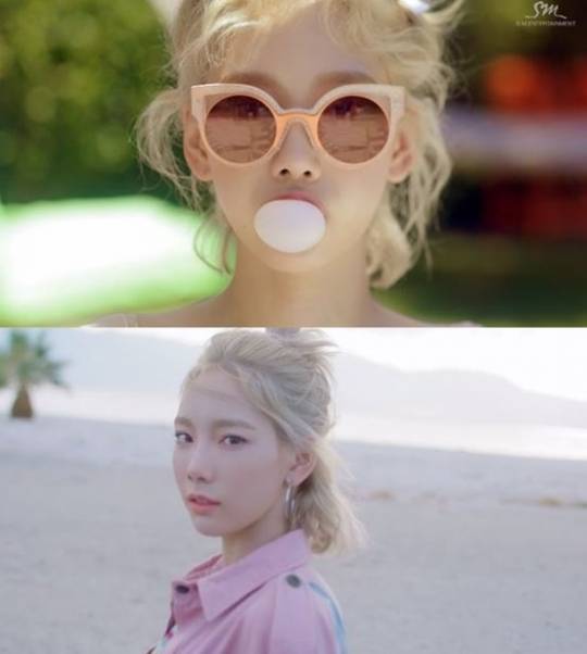 / 태연 솔로 미니 2집 타이틀곡 '와이' 뮤직비디오 캡처