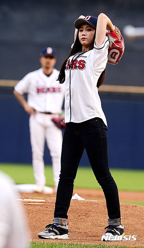 러블리즈의 서지수. 뉴시스