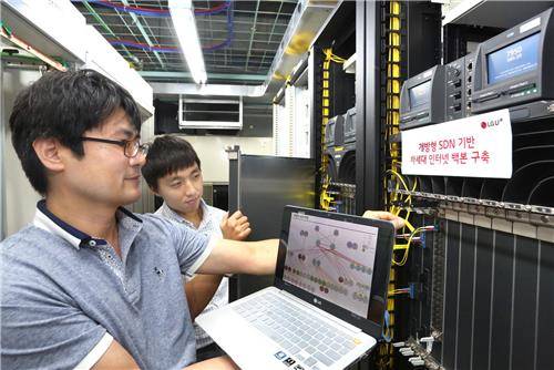 LG유플러스, 개방형 SDN 기반 차세대 인터넷 백본 구축 [LG유플러스 제공]