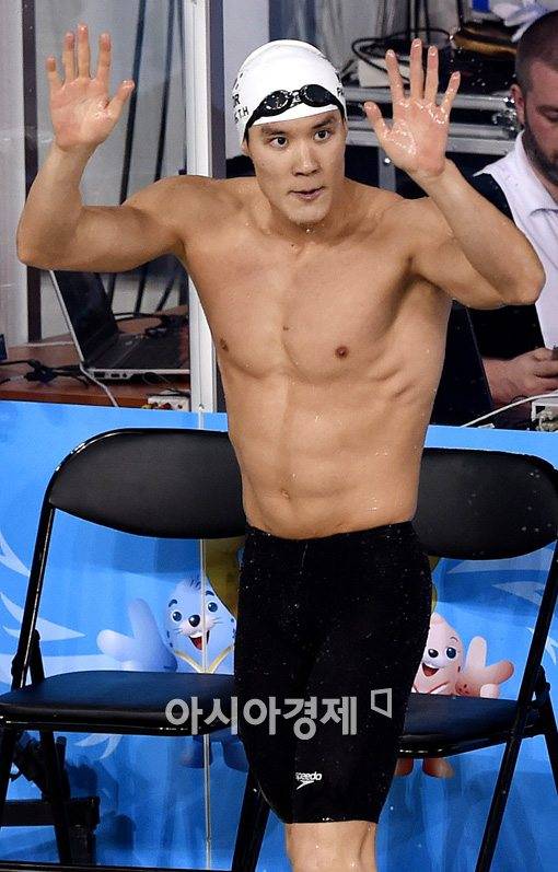 박태환[사진=김현민 기자]