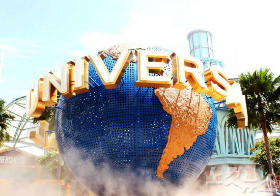 싱가포르의 대표 어트랙션인 유니버설 스튜디오. (사진=시티투어닷컴 제공)