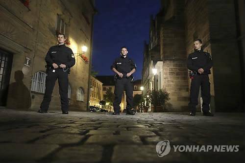안스바흐 사건 현장 [AP=연합뉴스 자료사진]