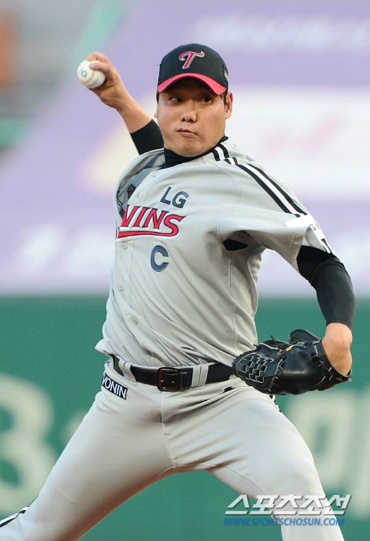 [포토] 류제국 '팀 6연승을 향하여!'