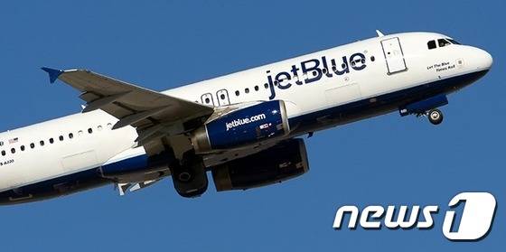 미국 저가항공사 제트블루 여객기. © 뉴스1
