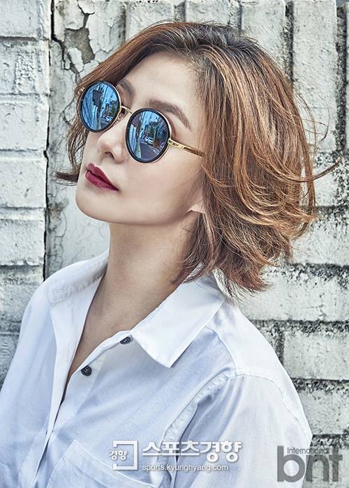 배우 박효주 패션지 화보. 사진 bnt 인터내셔널