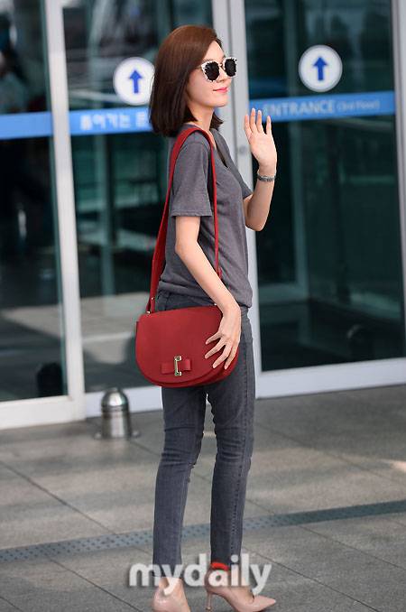 ▲김하늘 '잘 다녀올게요'