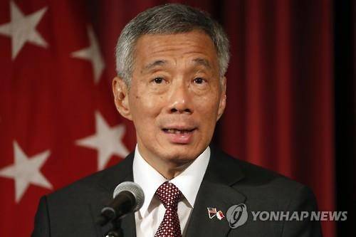 리셴룽 총리 [AP=연합뉴스 자료사진]