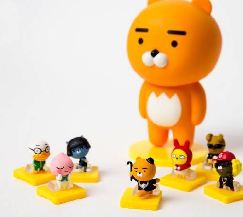 패셔니스타 미니 피규어 / 사진출처 :카카오프렌즈 인스타그램