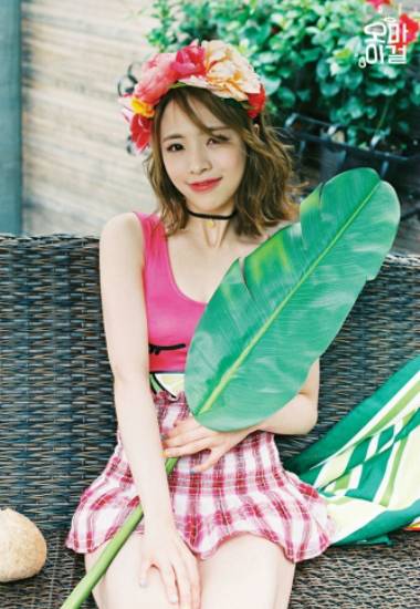 오마이걸 진이(사진=WM엔터테인먼트 제공)