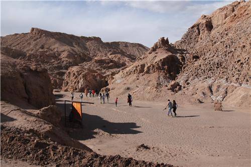 칠레 아타카마 사막 달의 계곡