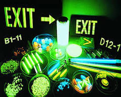 비상구 표지판과 군용 물품에 쓰이는 트리튬.