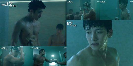 지창욱 액션신 / 사진=tvN 제공