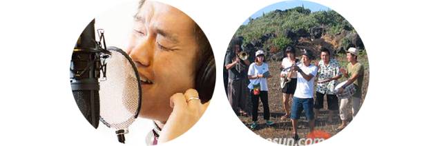 (왼쪽부터) <뭐라꼬>를 부른 보컬 김보선, 제주도 토종밴드 '사우스카니발'. /조선일보 DB