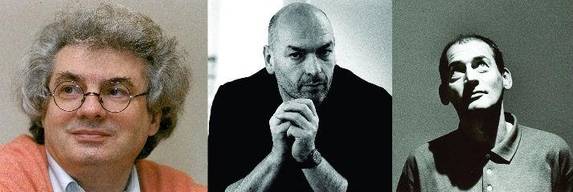 삼성미술관 리움을 설계한 건축가들. 왼쪽부터 마리오 보타, 장 누벨, 렘 쿨하스. /삼성미술관 리움 제공