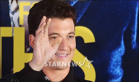 [★포토]마일스 텔러 '반가워요'