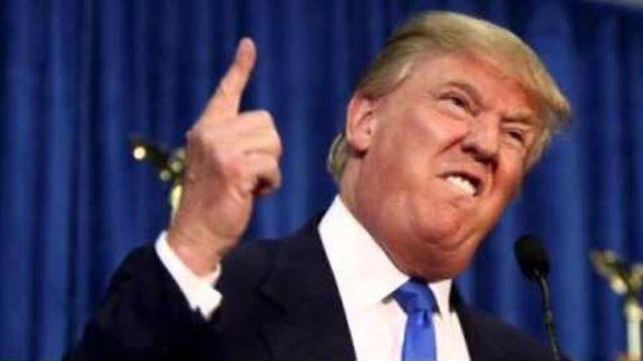 정치인을 대상으로 한 짤은 국내 인물로 국한되지 않는다. 도널드 트럼프 미국 공화당 대통령 선거 후보의 모습으로 만든 짤. [출처=온라인 커뮤니티]