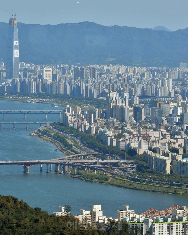 강남 일대 전경. [사진=헤럴드경제DB]