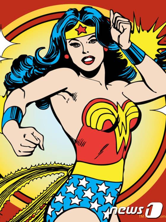 유엔이 여권신장 명에대사로 임명한 만화 캐릭터 '원더우먼' © News1