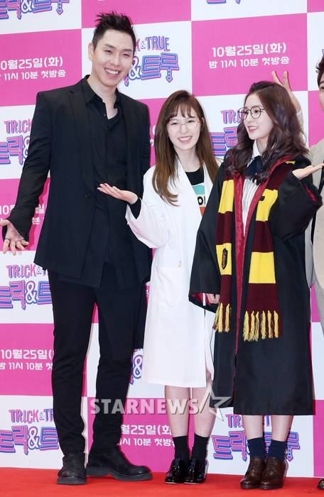 [★포토]웬디-아이린, '이은결과의 엄청난 키차이'