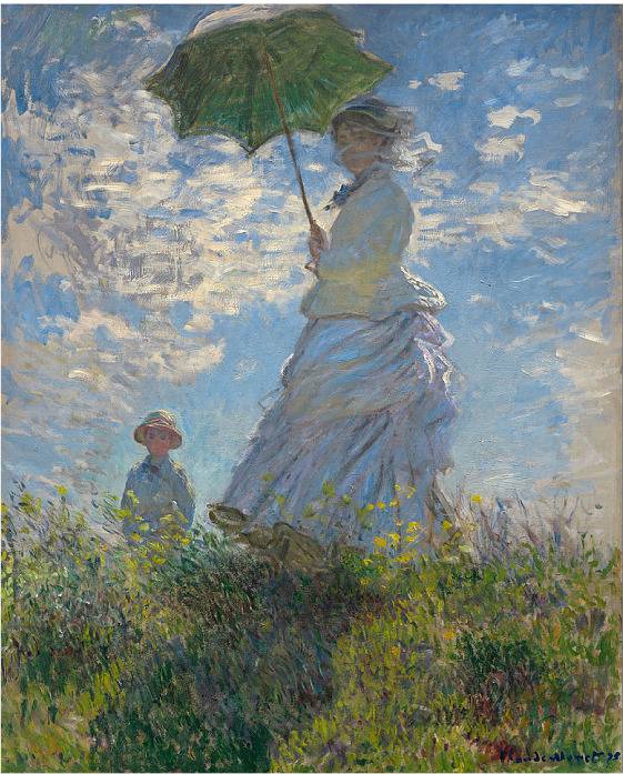 ‘양산을 든 여인’