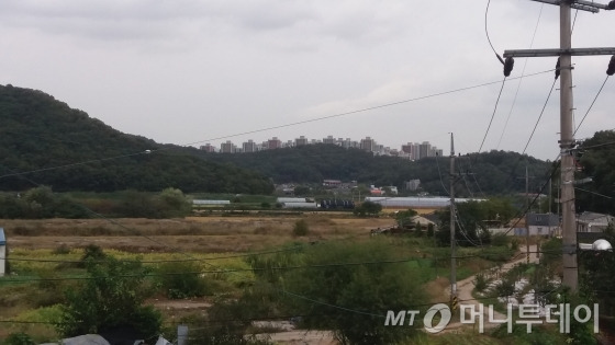 '스마트시티'가 들어설 예정인 인천 서구 대곡동 일대 모습. / 사진=송학주 기자