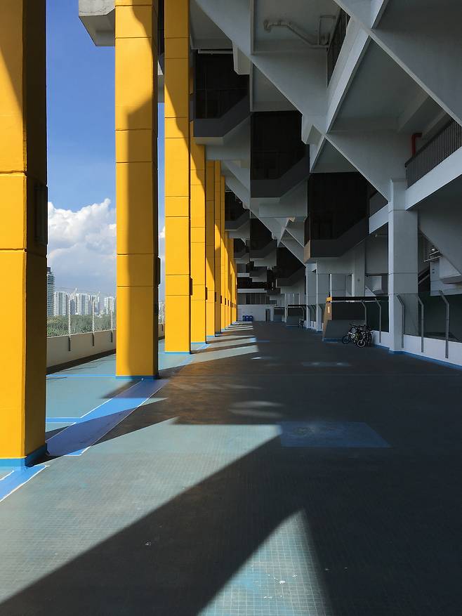 건물 후면의 옥외공간.황두진 제공