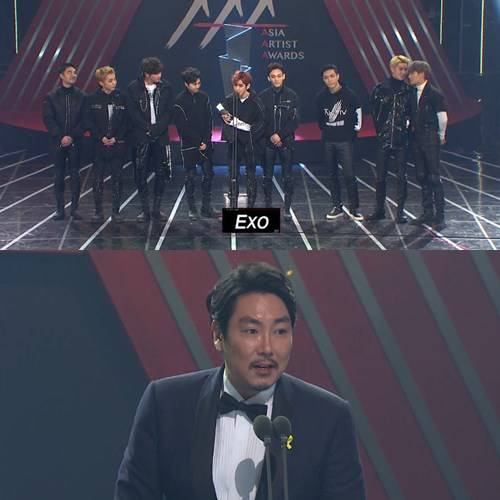 [2016AAA]엑소·조진웅 AAA 대상..방탄·박보검 나란히 2관왕 영예(종합)