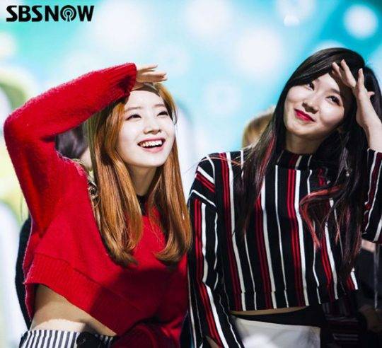 트와이스 다현, 사나 / 사진제공=SBS 인스타그램