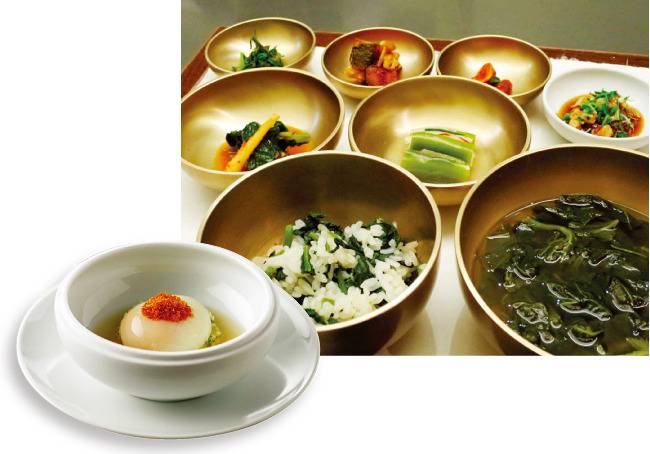 ‘미쉐린 가이드 서울’ 편에서 별 3개를 받은 ‘라연’(왼쪽)과 ‘가온’. [사진 제공 · 미쉐린 코리아]