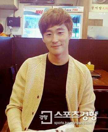 투수 이범석은 최근 고향인 충남 온양으로 내려가 다시 새로운 마음으로 운동을 시작했다. 김은진 기자