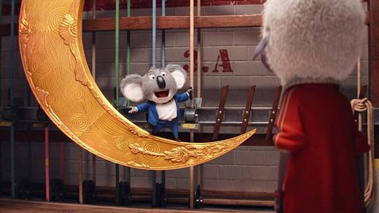 영화 ‘씽(Sing)’ 버스터 문(매튜 맥커니히 분) / 사진제공 ＝ 유니버설픽쳐스