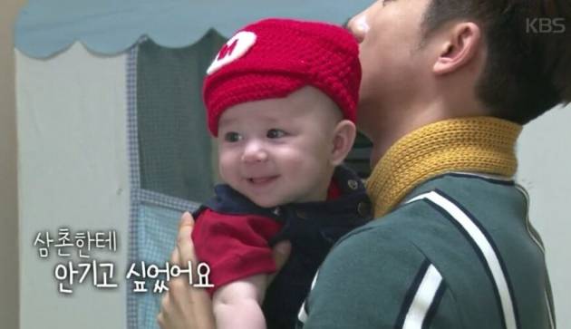 샘해밍턴 아들 윌리엄(슈퍼맨이 돌아왔다 방송화면)