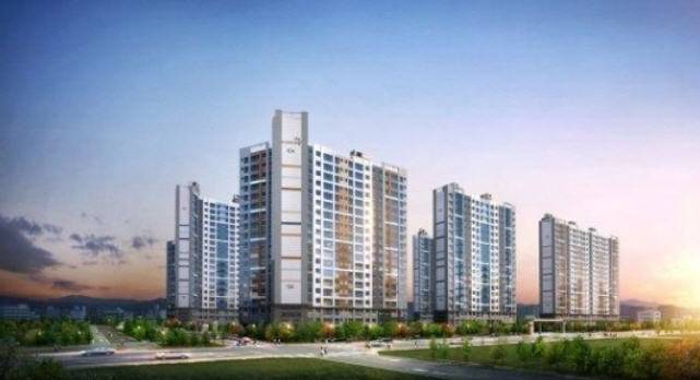 지엔하임 투시도 [사진제공: 문장건설]