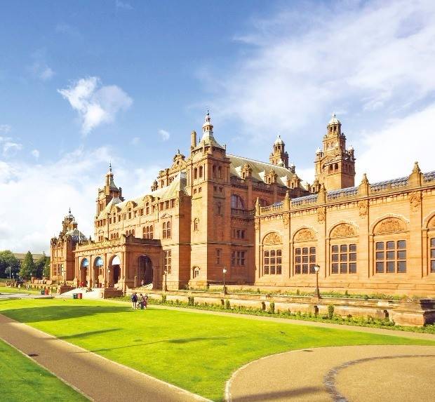 언뜻 보면 고성 같은 캘빈그로브 미술관. 스코틀랜드 관광청 제공