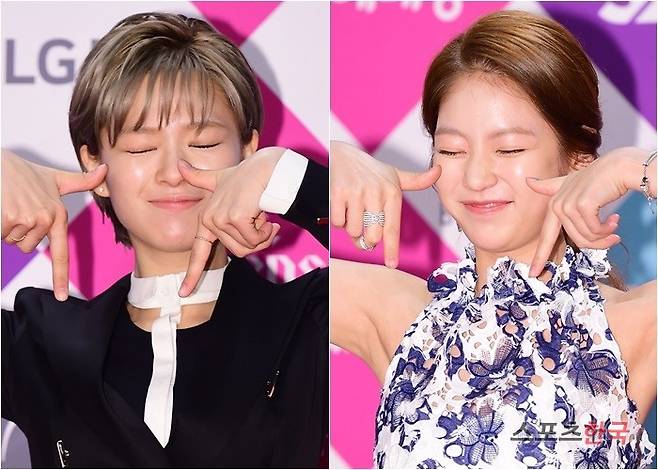 '2016 SAF SBS 연예대상' 레드카펫 행사에 참석한 공승연 공정연. 사진=이혜영 기자 lhy@hankooki.com