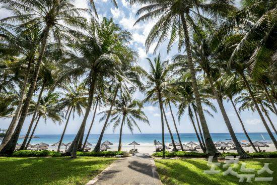 따사로운 햇살 가득한 1월 빈탄은 휴양은 물론 골프를 즐기기에도 제격이다.(사진=클럽메드코리아 제공)