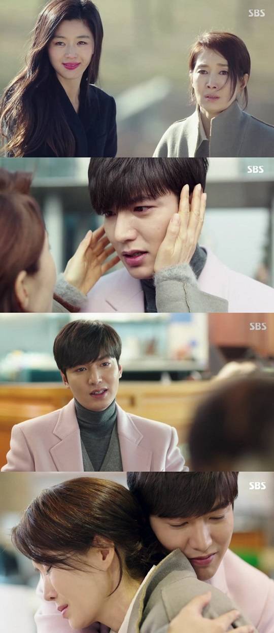 '푸른 바다의 전설' 이민호 나영희가 극적인 모자 상봉을 이뤘다. 사진=방송 캡쳐