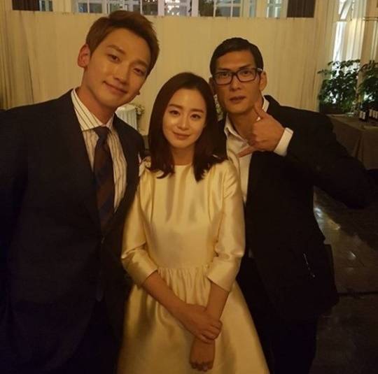 비 김태희가 결혼식을 올렸다. 사진=박준형 인스타그램
