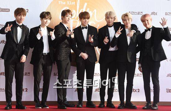 방탄소년단/사진=스포츠투데이 DB