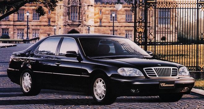 레간자가 아니다. 삼분할 그릴이 적용됐던 체어맨.