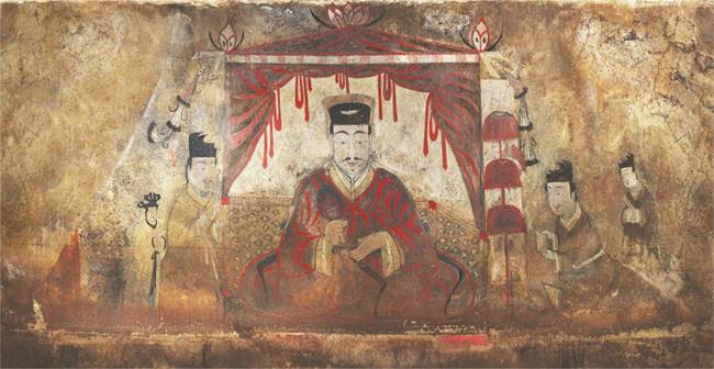 안악3호분 묘주도 복원/사진=동북아역사재단