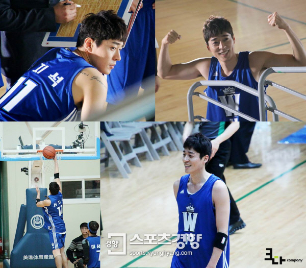 17일 방송하는 tvN<버저비터>에서 농구에 대한 열정을 뽐낼 서지석. 사진 크다컴퍼니.