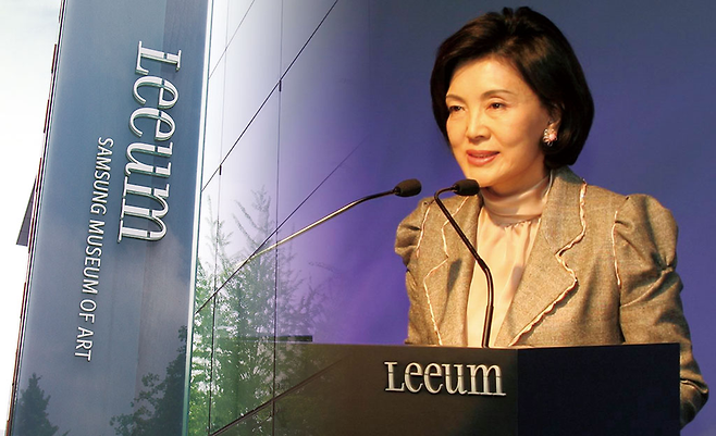 서울 이태원동에 있는 삼성미술관 라움·홍라희 삼성미술관 관장 © 시사저널 포토·리움 제공