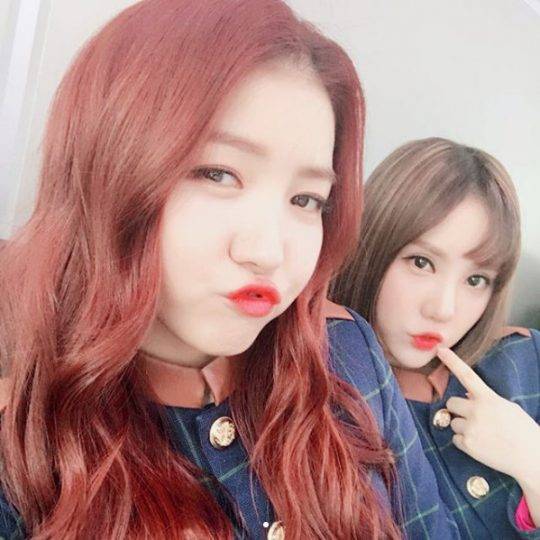 여자친구 소원, 은하 / 사진제공=여자친구 인스타그램