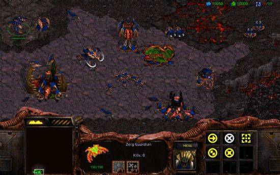 스타크래프트 리마스터 스크린샷.