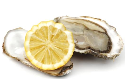 굴과 레몬
