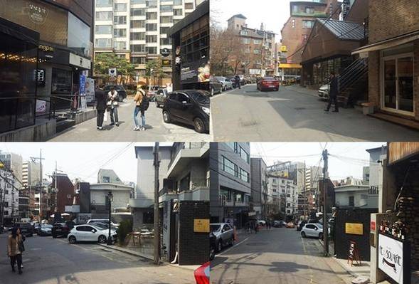 서울 용산구 한남동 독서당로 뒷골목. /김수현 기자