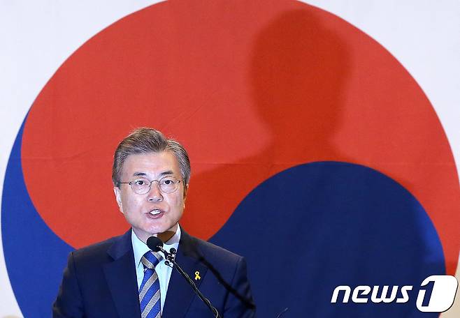 문재인 더불어민주당 대선후보 © News1 박지혜 기자