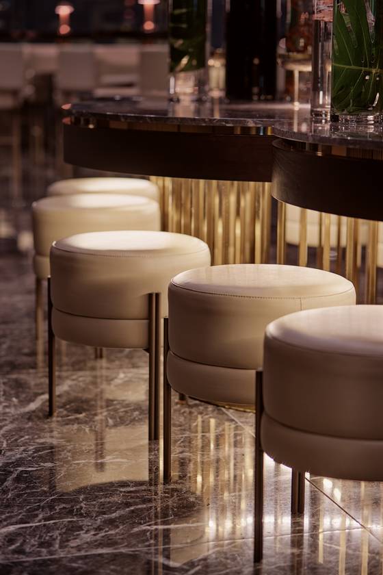 공중에 구름이 떠 있듯 루프톱 모습을 형상화한 가구. [사진 태오양스튜디오]